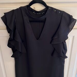 Zara black dress